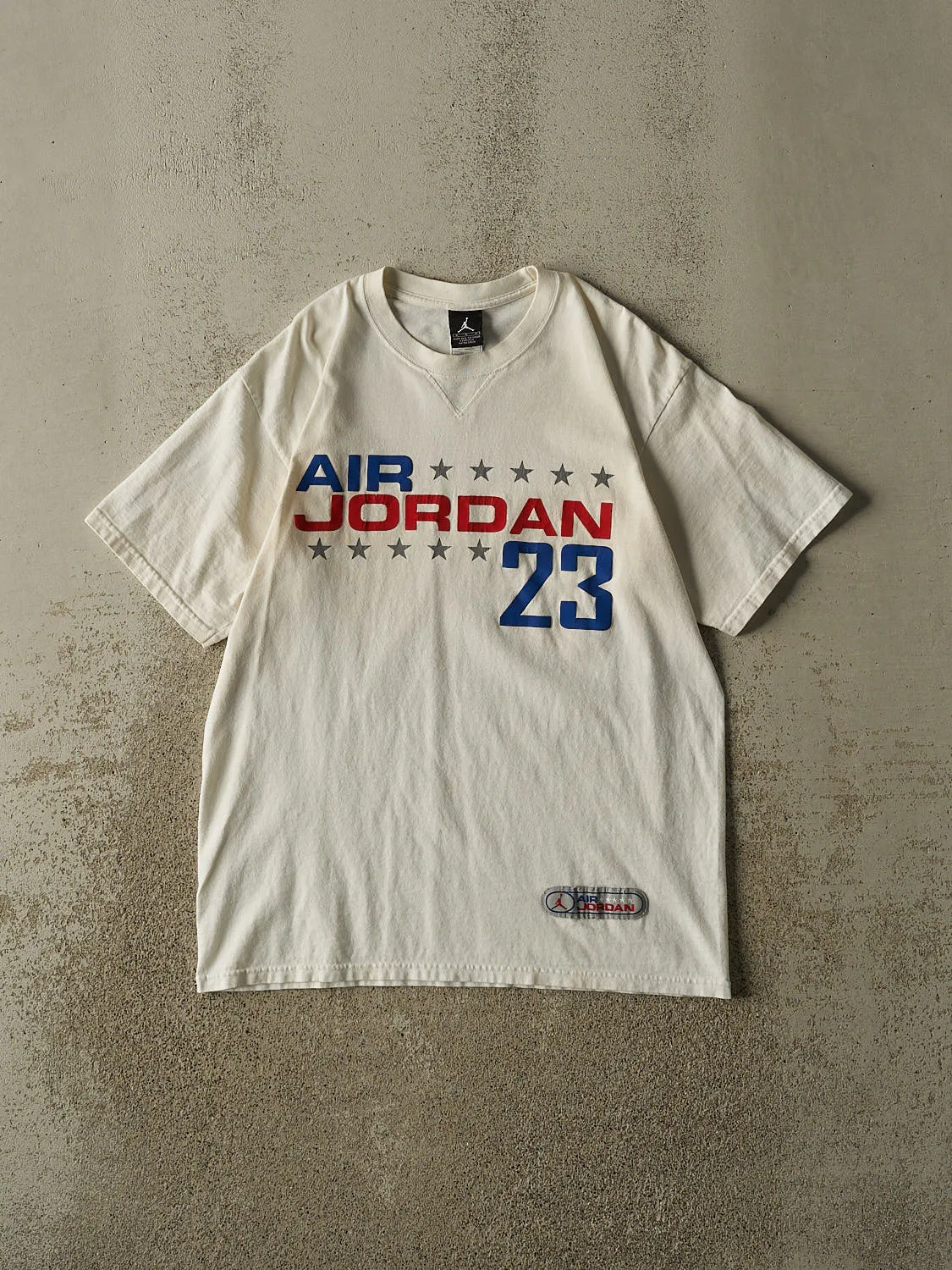 Vintage Y2K White Air Jordan Tee (M/L) sold by Rebalance Vintage
