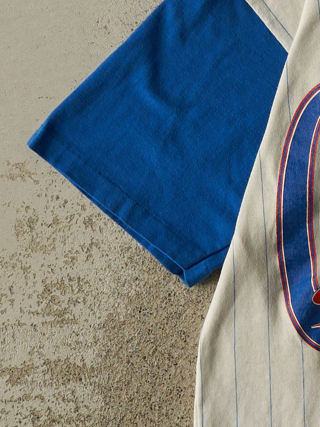 Vintage 93' White Chicago Cubs Tee (S/M) sold by Rebalance Vintage product image thumbnail 3