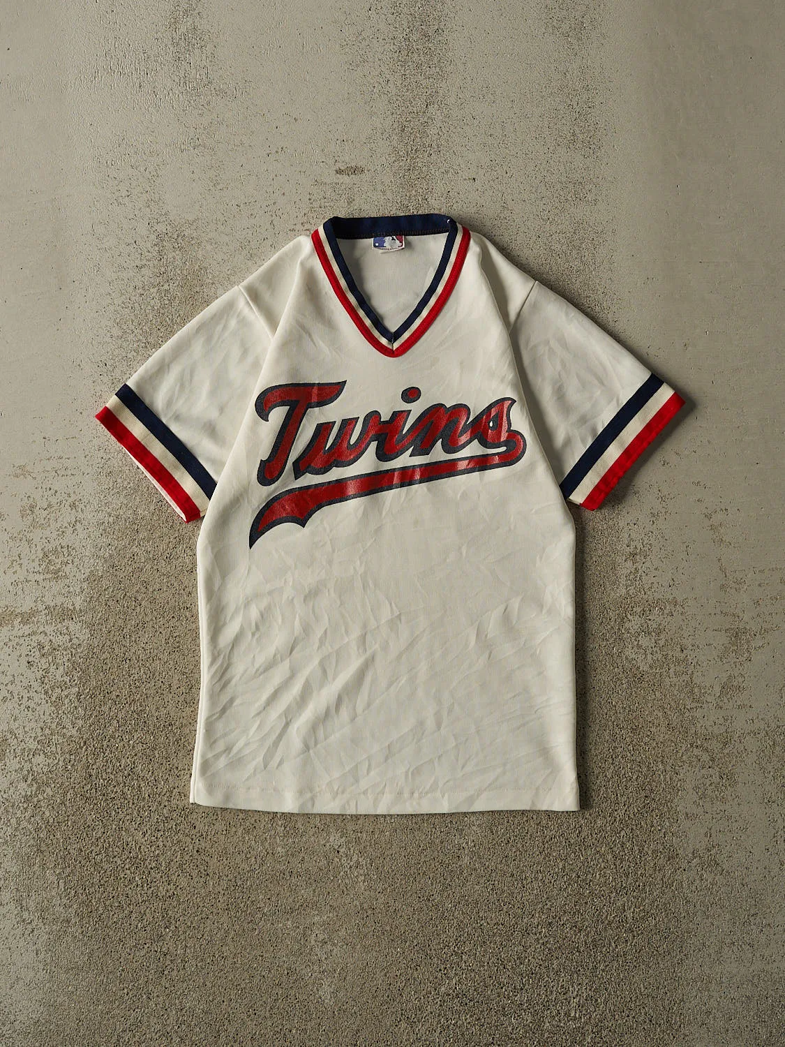 Vintage 90s White Minnesota Twins Baseball Jersey (XXS/XS) sold by Rebalance Vintage