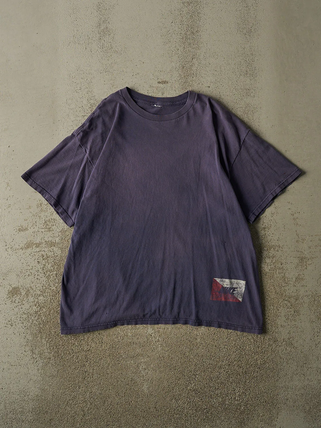Vintage 90s Sun Faded Navy Nike Air Tee (L) sold by Rebalance Vintage