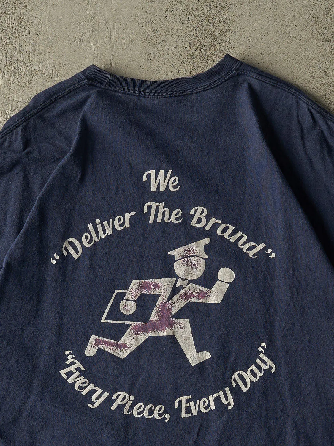 Vintage 90s Navy Blue United States Postal Service Tee (XXL/XXXL) sold by Rebalance Vintage product image thumbnail 4