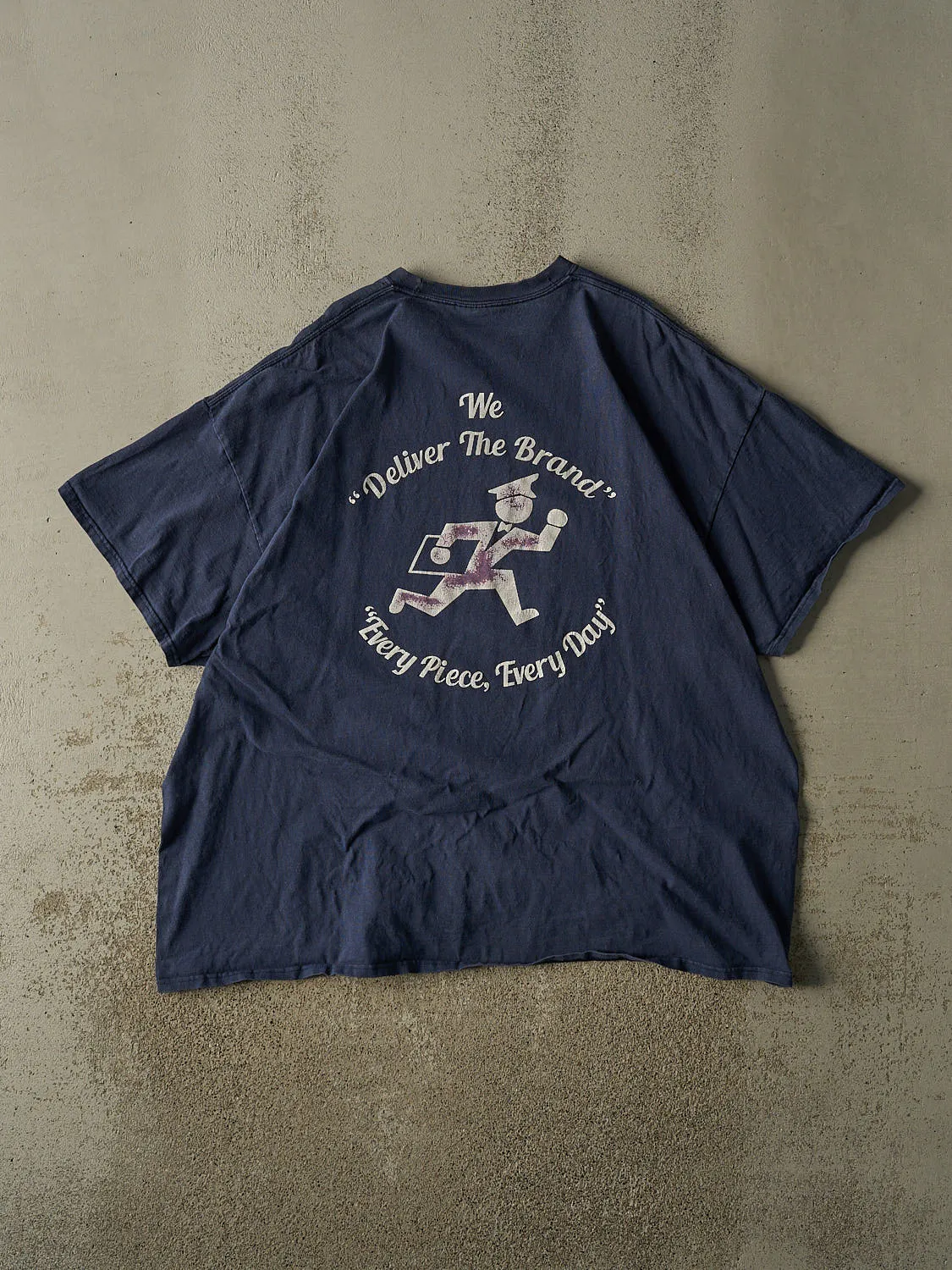 Vintage 90s Navy Blue United States Postal Service Tee (XXL/XXXL) sold by Rebalance Vintage product image thumbnail 2