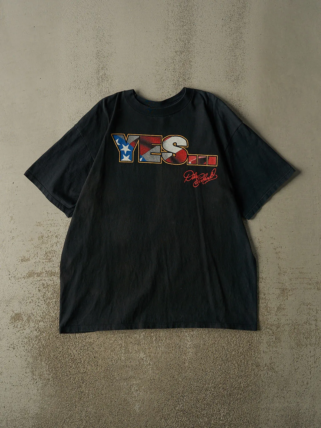 Vintage 90s Black Dale Earnhardt Nascar Tee (XL) sold by Rebalance Vintage