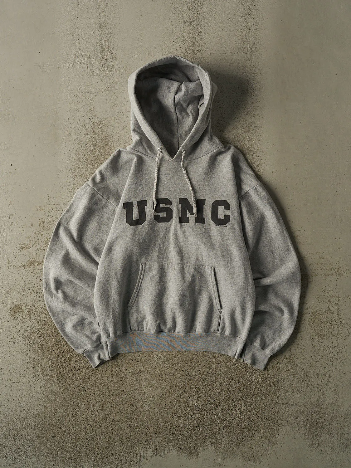 Vintage 04' Grey USMC Hoodie (S/M) sold by Rebalance Vintage