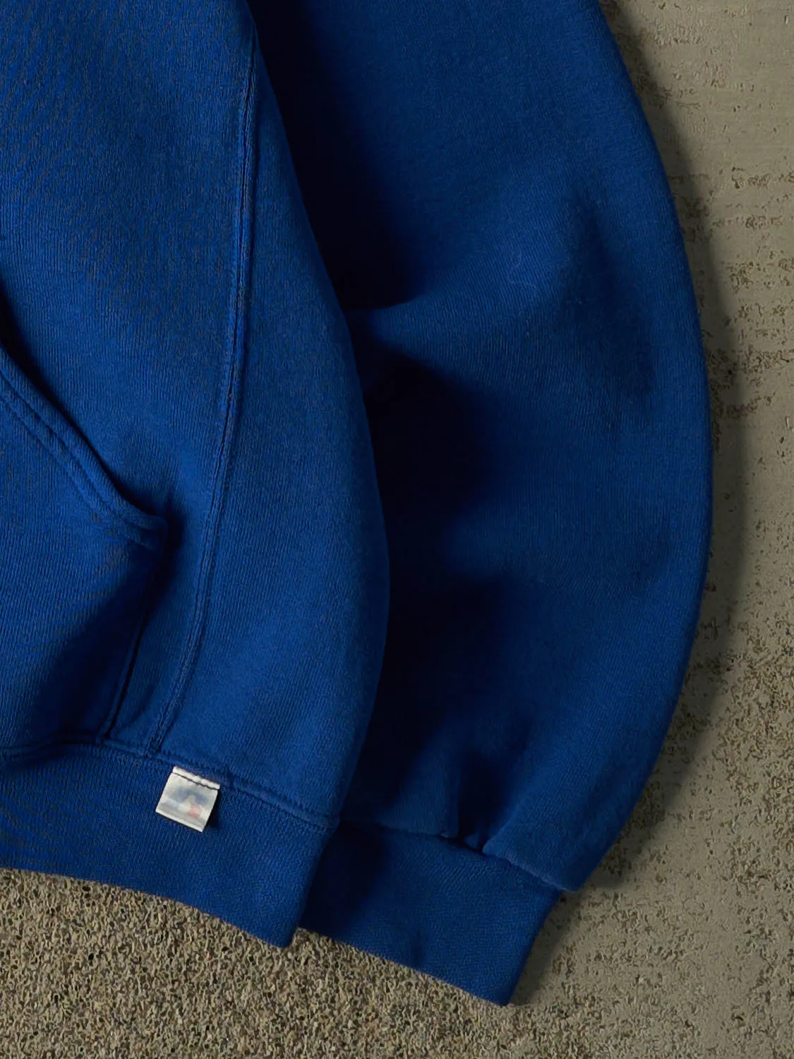 Vintage Y2K Blue Russell Athletic Chicago Cubs Embroidered Hoodie (S) sold by Rebalance Vintage product image thumbnail 4