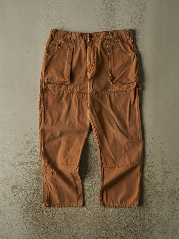 Vintage Y2K Camel Dickies Double Knee L Pocket Carpenter Pants (36x28.5) made by Rebalance Vintage