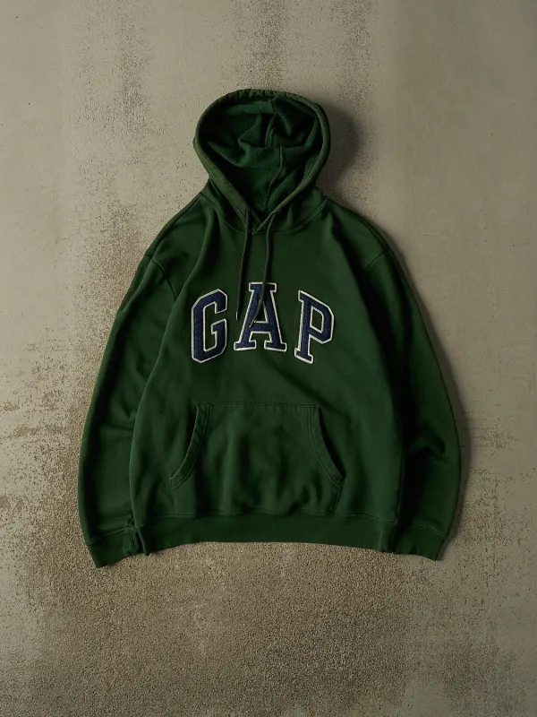 Vintage Y2K Green Gap Embroidered Hoodie (M/L) made by Rebalance Vintage