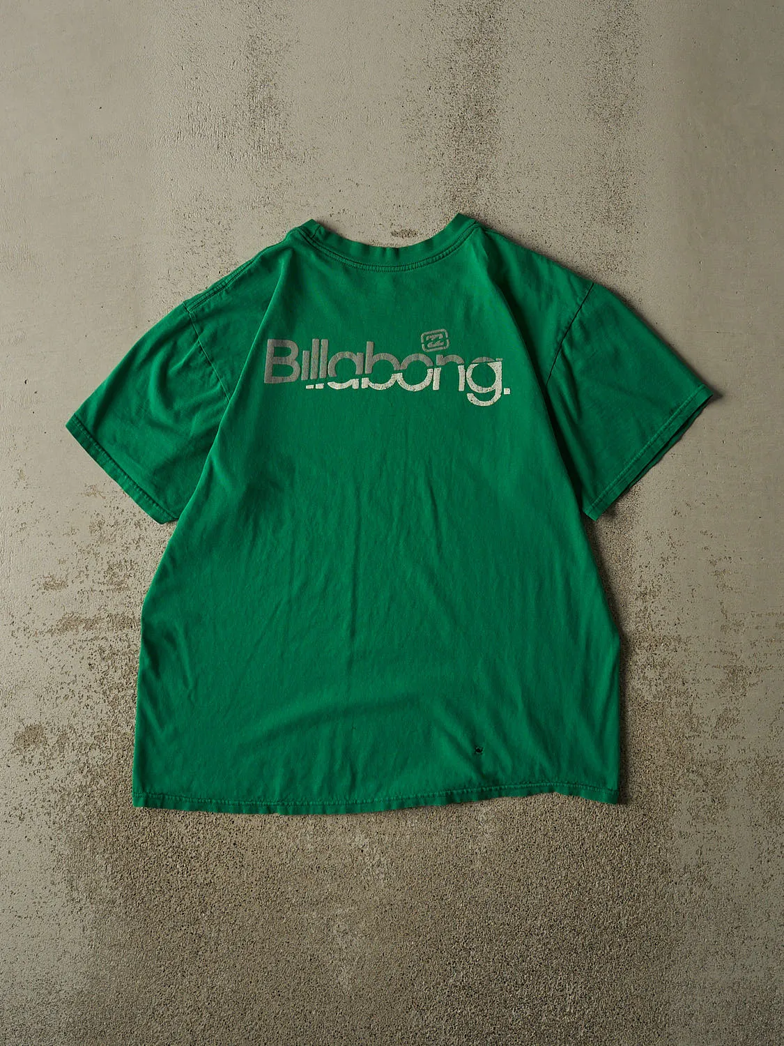 Vintage Y2K Green Billabong Tee (L/XL) sold by Rebalance Vintage product image thumbnail 2