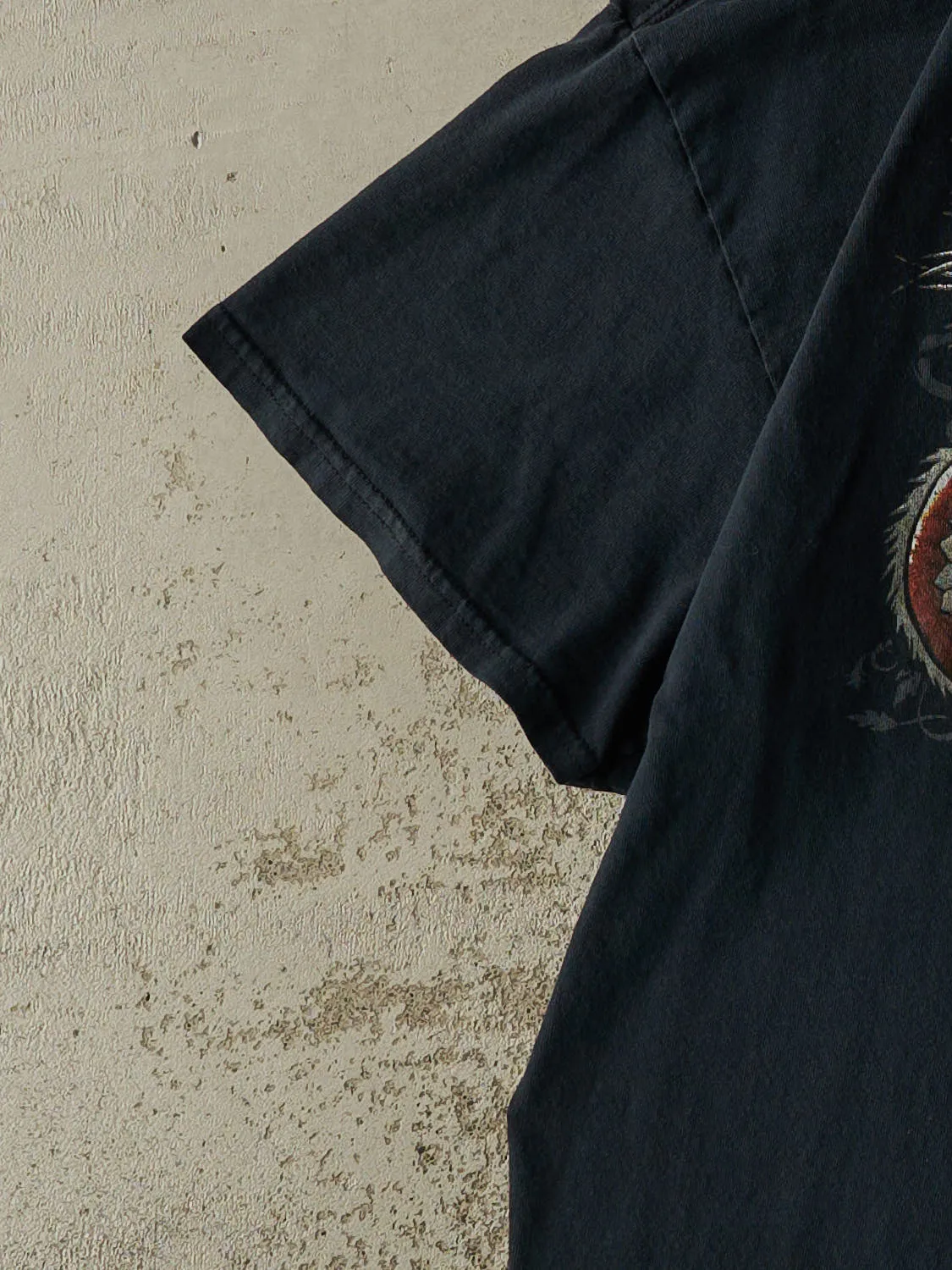 Vintage Y2K Faded Black Dragon Skull Tee (XL) sold by Rebalance Vintage product image thumbnail 3