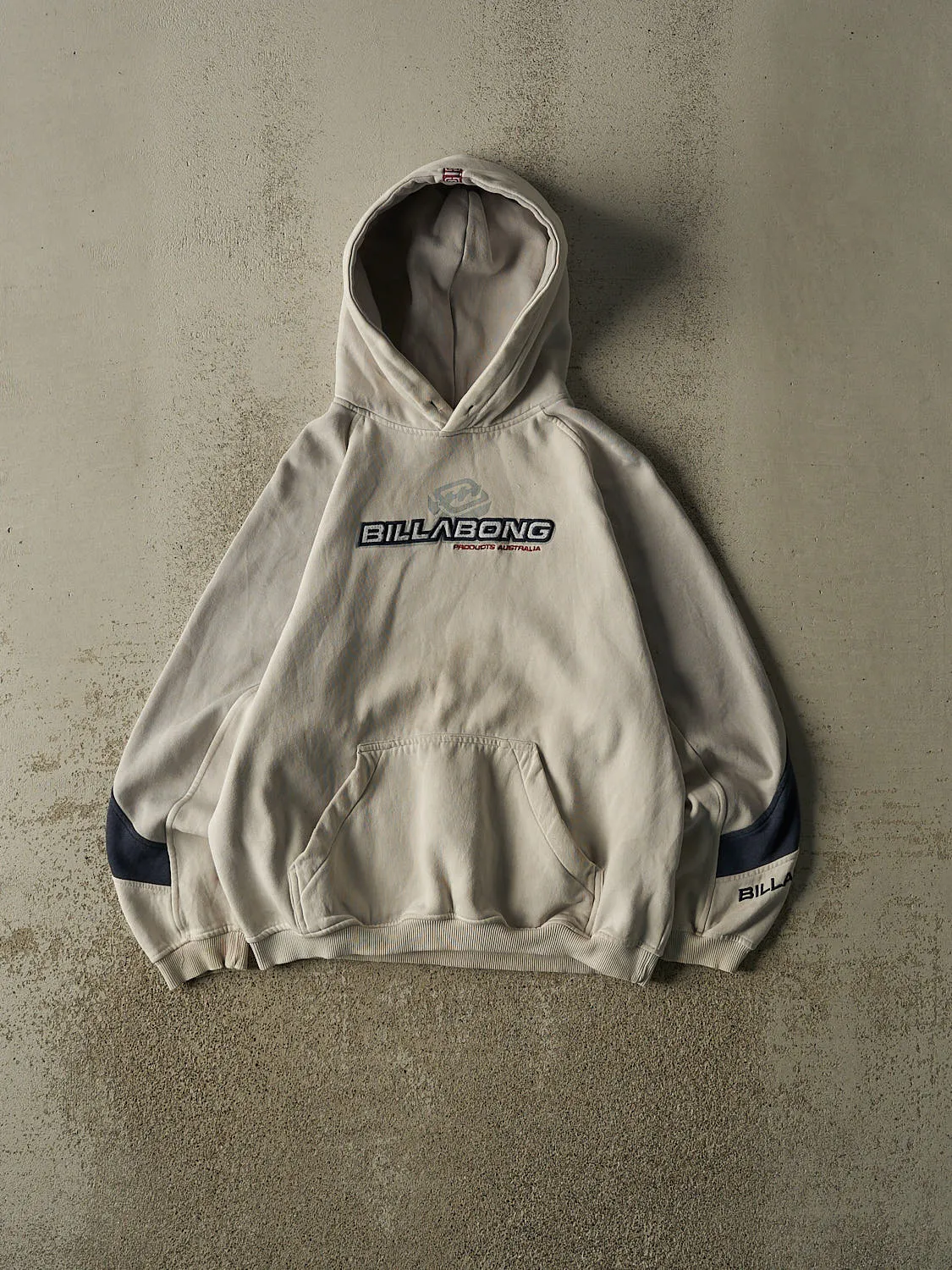 Vintage Y2K Beige Billabong Hoodie (XS/S) sold by Rebalance Vintage