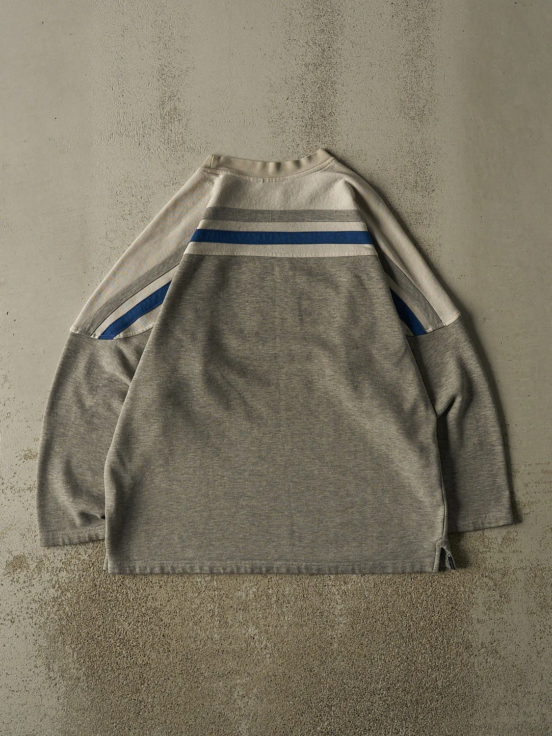 Vintage Y2K Grey Mecca Jeans Lightweight Crewneck (L) sold by Rebalance Vintage product image thumbnail 2