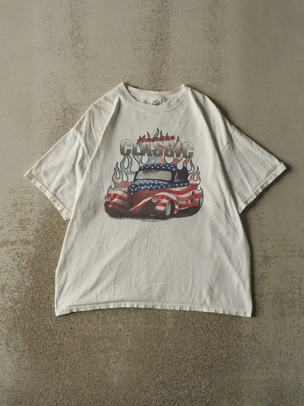 Vintage 04' White American Classic Truck Tee (L/XL) made by Rebalance Vintage