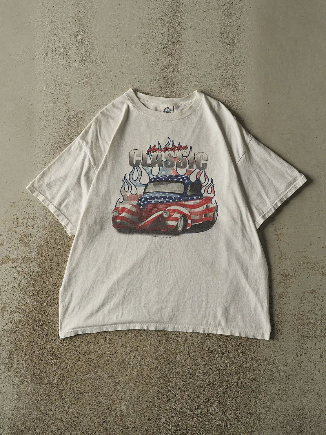 Vintage 04' White American Classic Truck Tee (L/XL) sold by Rebalance Vintage
