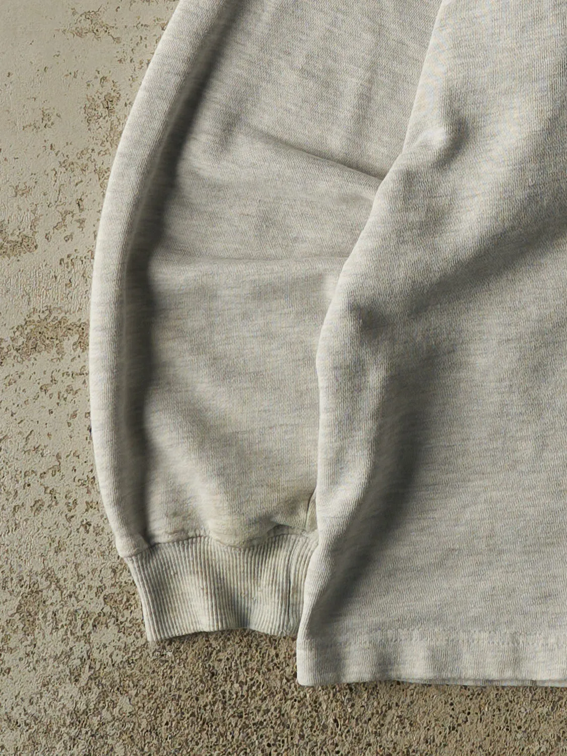 Vintage Y2K Heather Grey Bossini Sports Lightweight Crewneck (M) sold by Rebalance Vintage product image thumbnail 3