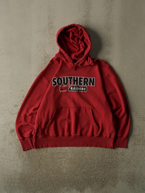 Vintage Y2K Red Nike Southern Raiders Hoodie (XL) made by Rebalance Vintage