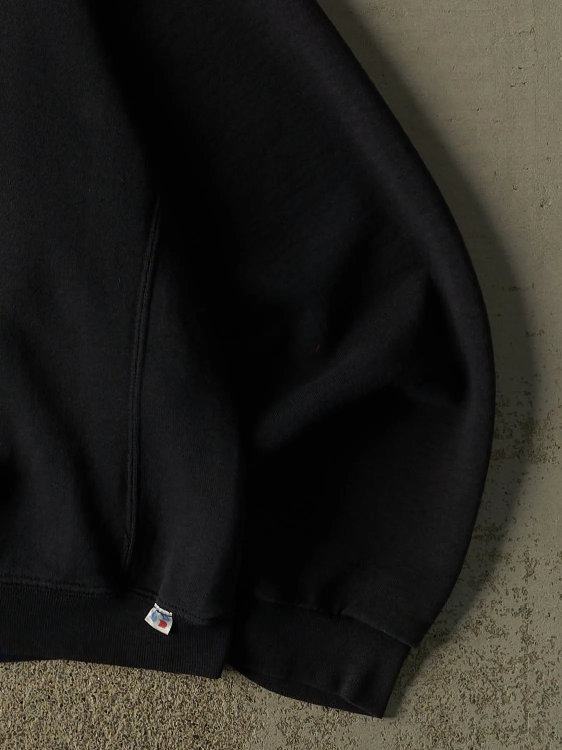 Vintage Y2K Faded Black Russell Athletic Mercer Island Lacrosse Hoodie (XXL) sold by Rebalance Vintage product image thumbnail 4