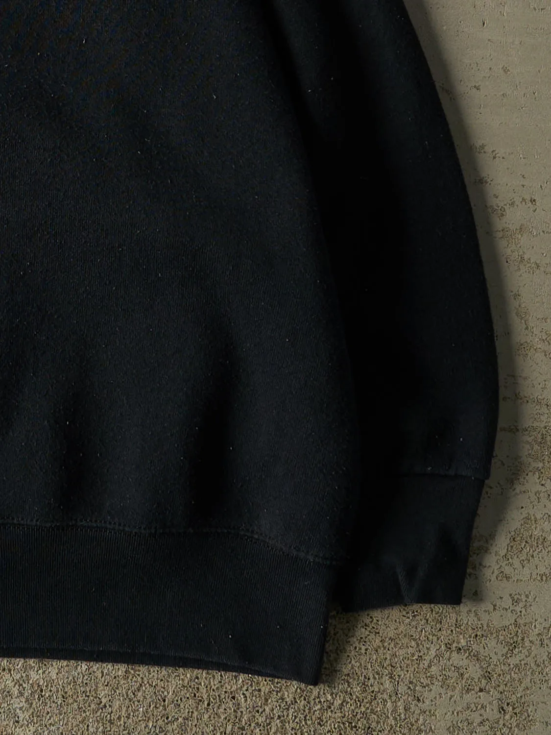 Vintage Y2K Faded Black Blank Crewneck (L) sold by Rebalance Vintage product image thumbnail 4