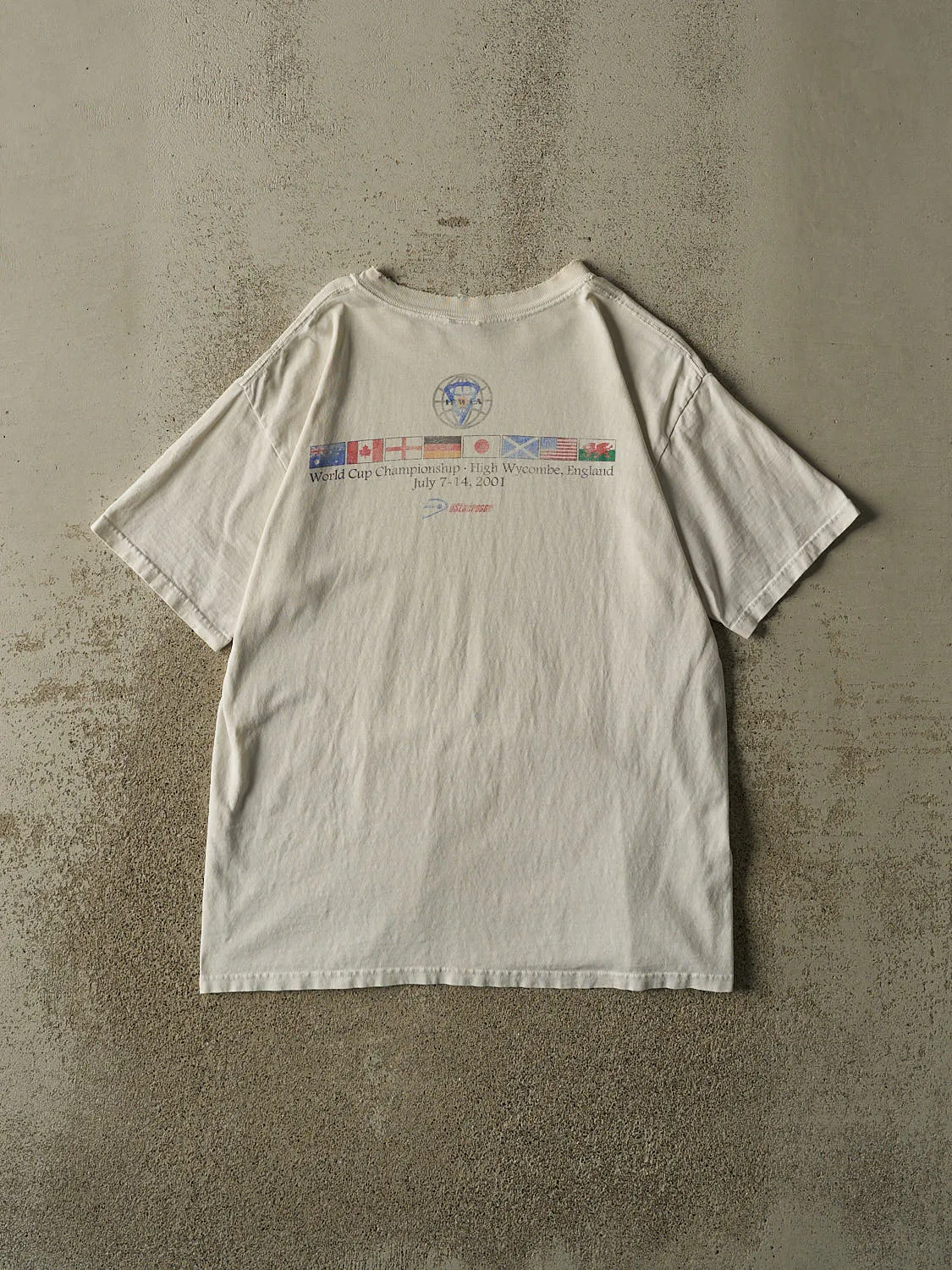 Vintage 01' White World Cup Lacrosse Tee (L) sold by Rebalance Vintage product image thumbnail 2