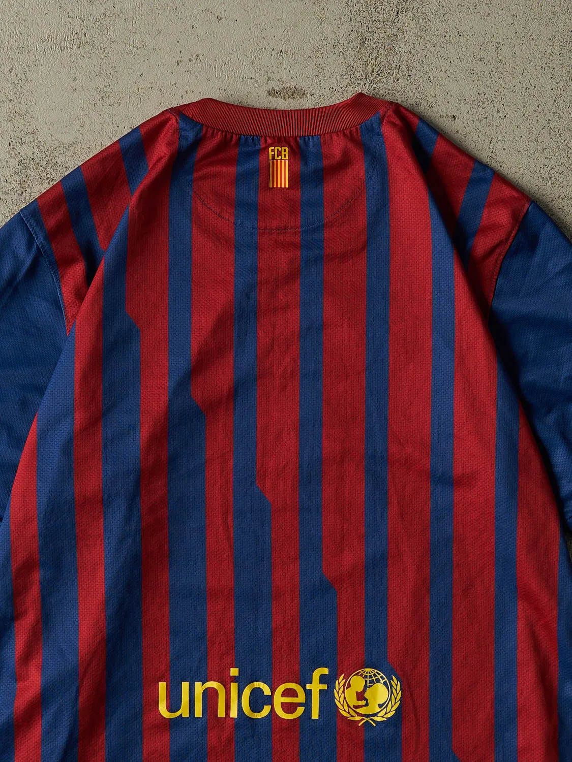 Vintage Y2K Red FC Barcelona Soccer Jersey (L/XL) sold by Rebalance Vintage product image thumbnail 4