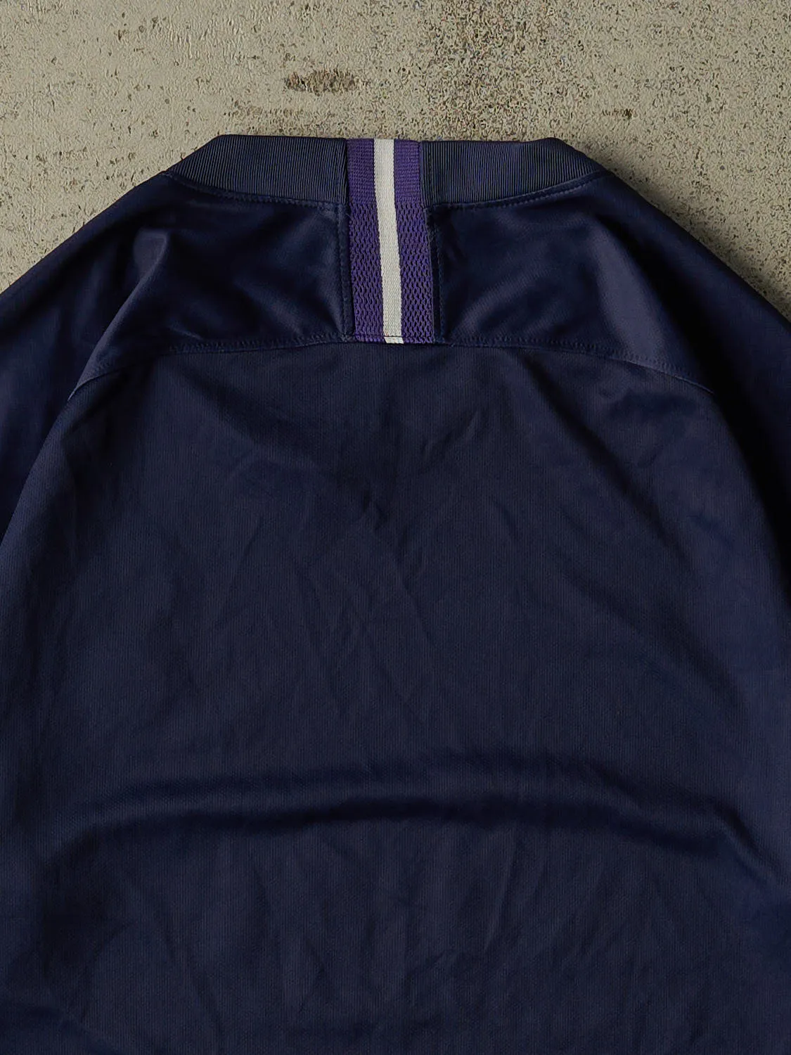 Vintage Y2K Navy Blue Tottenham Soccer Jersey (L/XL) sold by Rebalance Vintage product image thumbnail 4