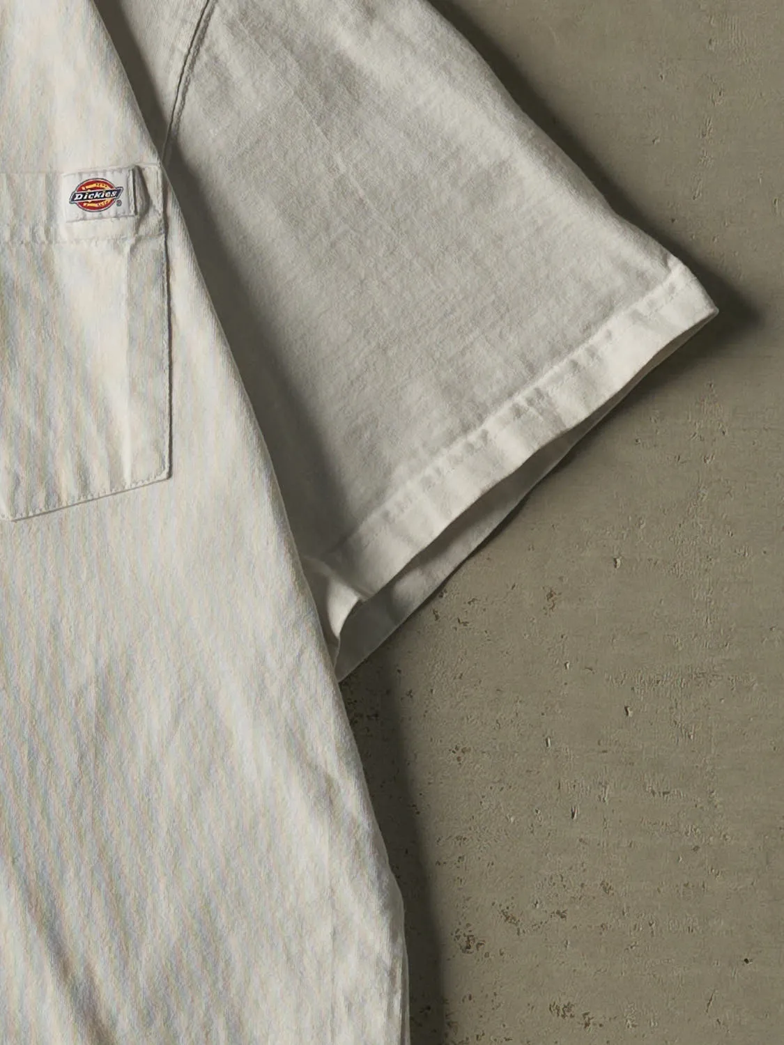 Vintage Y2K White Dickies Pocket Tee (XL) sold by Rebalance Vintage product image thumbnail 4