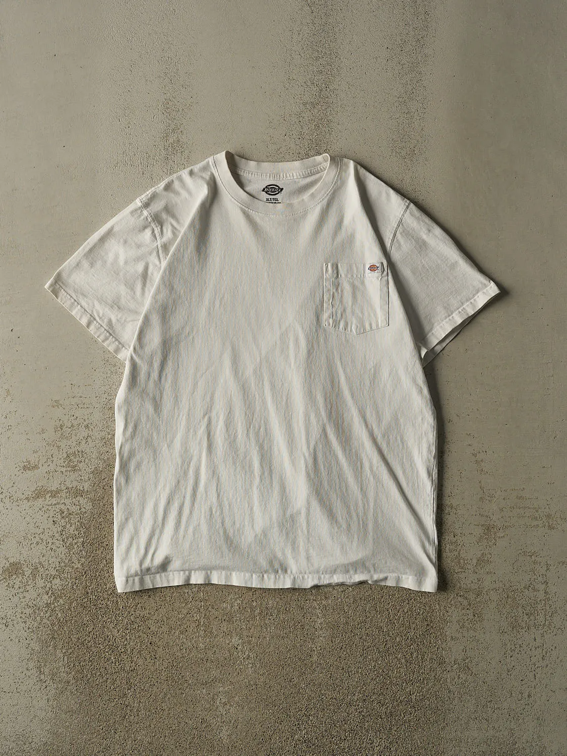 Vintage Y2K White Dickies Pocket Tee (XL) sold by Rebalance Vintage