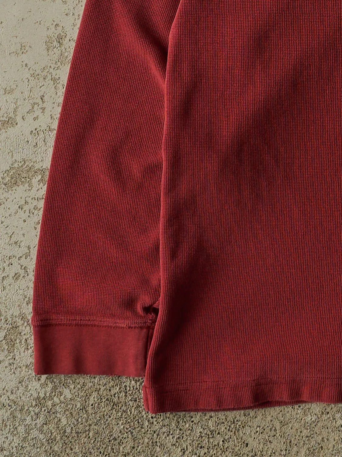 Vintage Y2K Red Carhartt Thermal Long Sleeve (L/XL) sold by Rebalance Vintage product image thumbnail 3