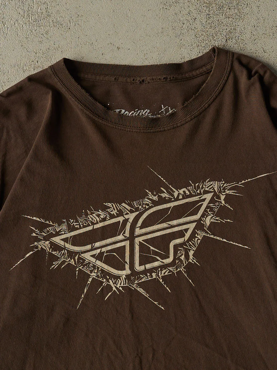 Vintage Y2K Brown Fly Racing Long Sleeve (XL) sold by Rebalance Vintage product image thumbnail 2