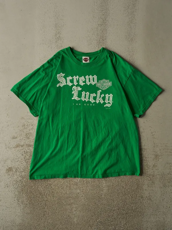 Vintage 11' Green Harley Davidson Anaheim CA Tee (XL/XXL) made by Rebalance Vintage