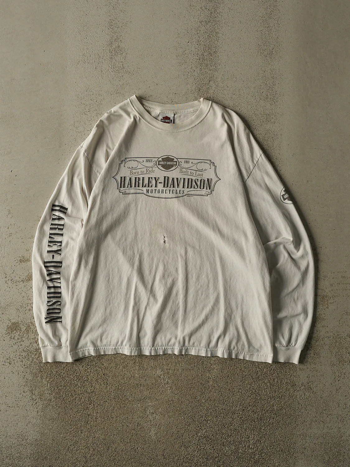 Vintage 09' White Harley Davidson Hawaii Long Sleeve (L/XL) sold by Rebalance Vintage