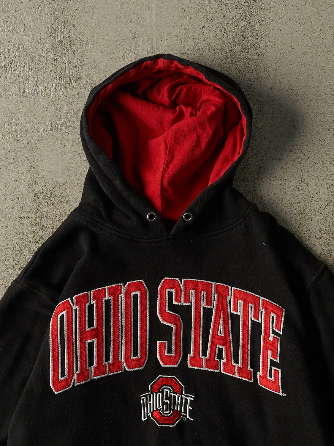 Vintage Y2K Black Ohio State University Hoodie (S) sold by Rebalance Vintage product image thumbnail 2