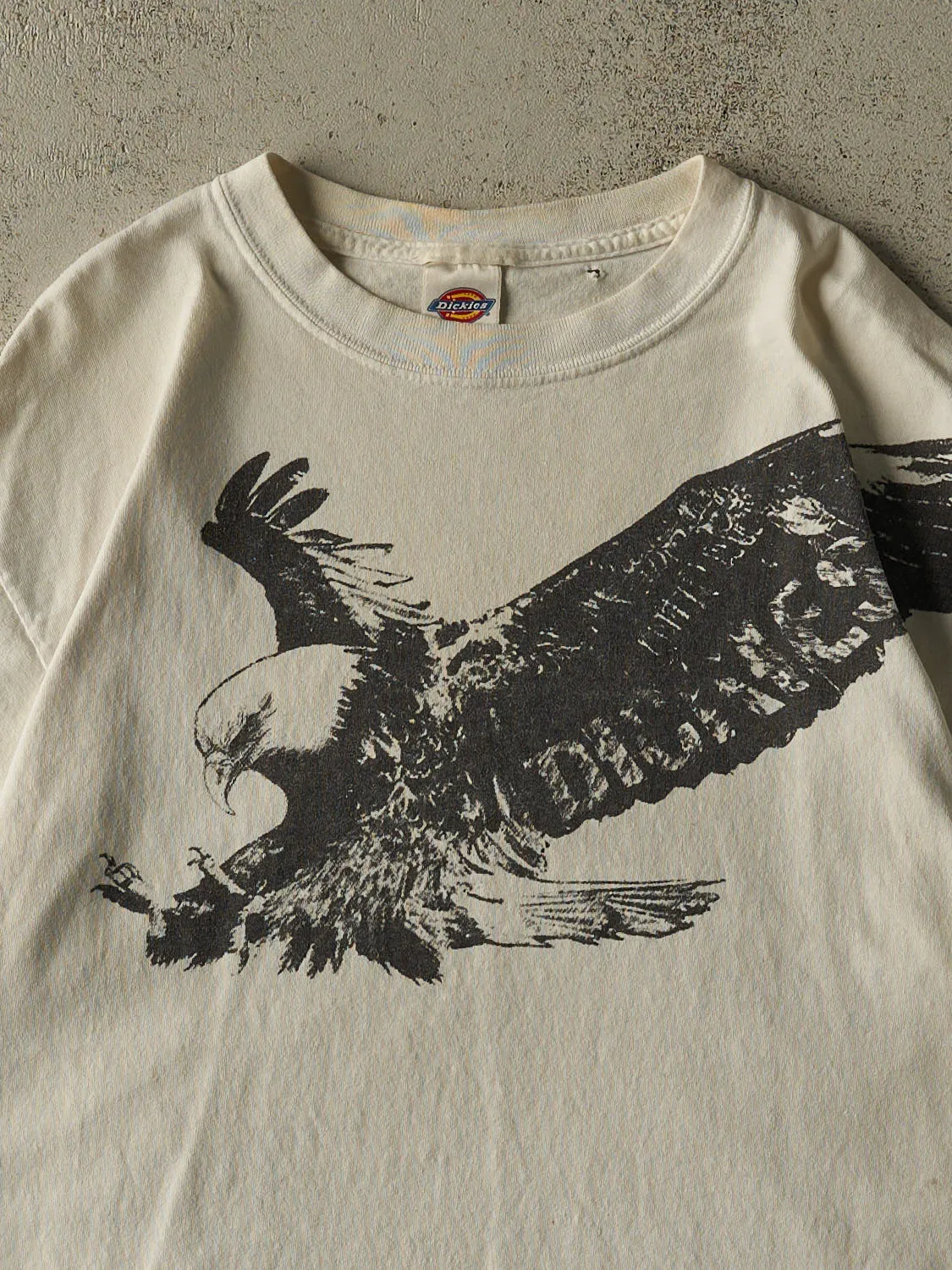 Vintage 90s Beige Dickies Eagle Tee (M/L) sold by Rebalance Vintage product image thumbnail 2