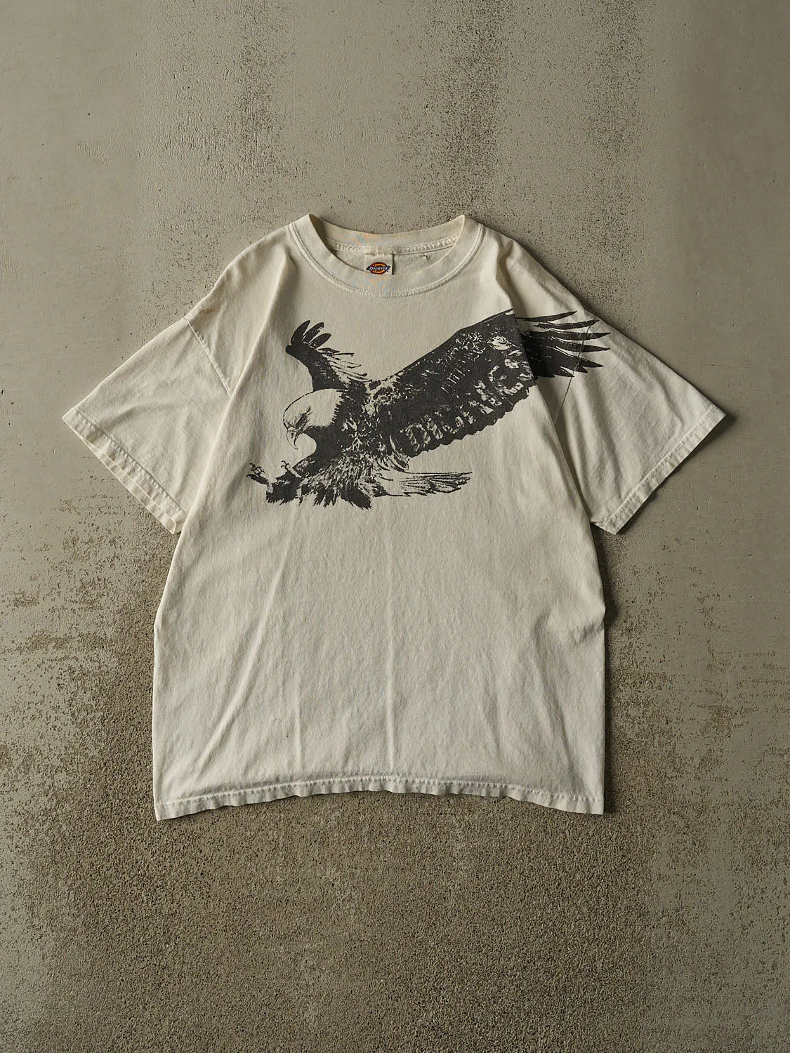 Vintage 90s Beige Dickies Eagle Tee (M/L) sold by Rebalance Vintage