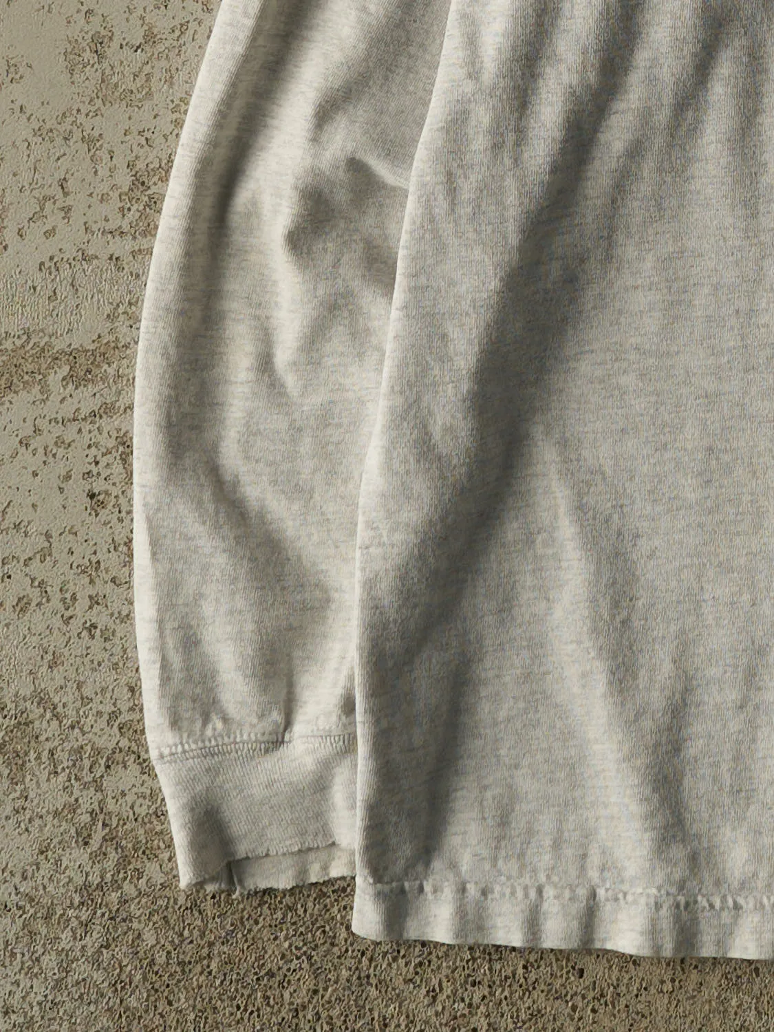 Vintage 90s Heather Grey Carhartt Quarter Button Pocket Long Sleeve (XXL) sold by Rebalance Vintage product image thumbnail 3