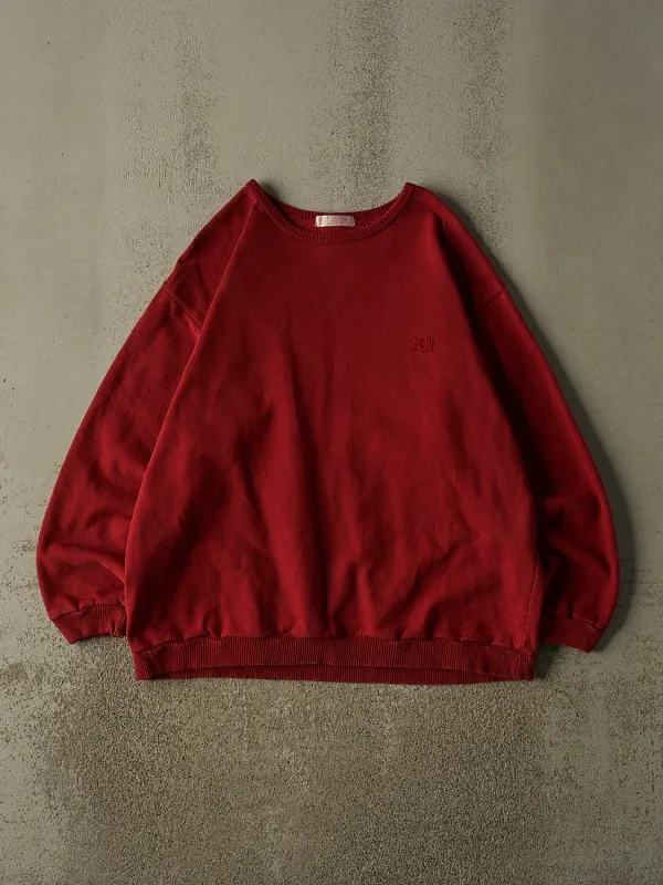 Vintage 90s Red Northern Reflections Crewneck (XL/XXL) made by Rebalance Vintage