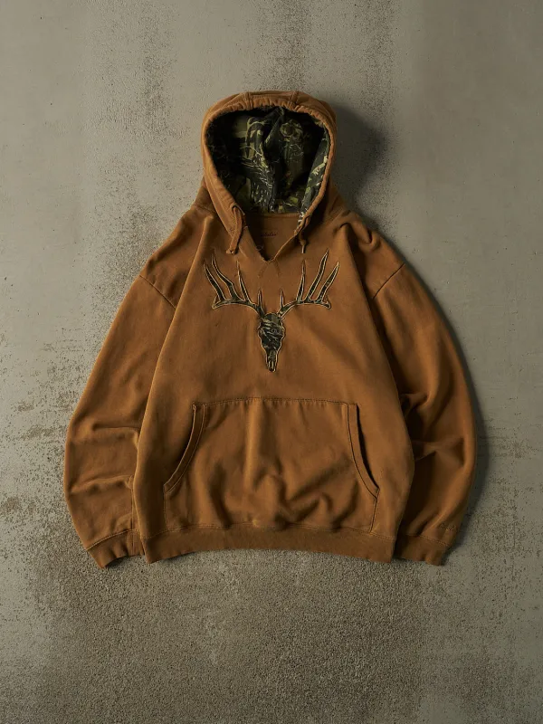 Vintage Y2K Camel Cabela's Embroidered Hoodie (M) made by Rebalance Vintage