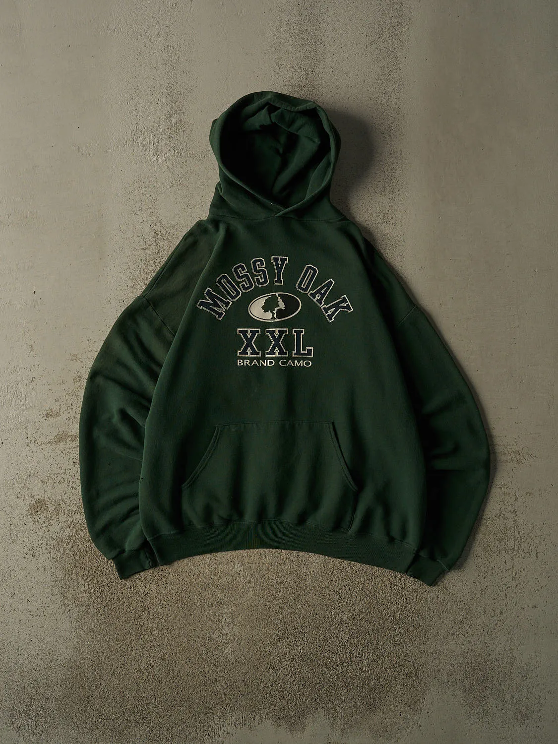 Vintage 90s Green Mossy Oak Hoodie (L/XL) sold by Rebalance Vintage