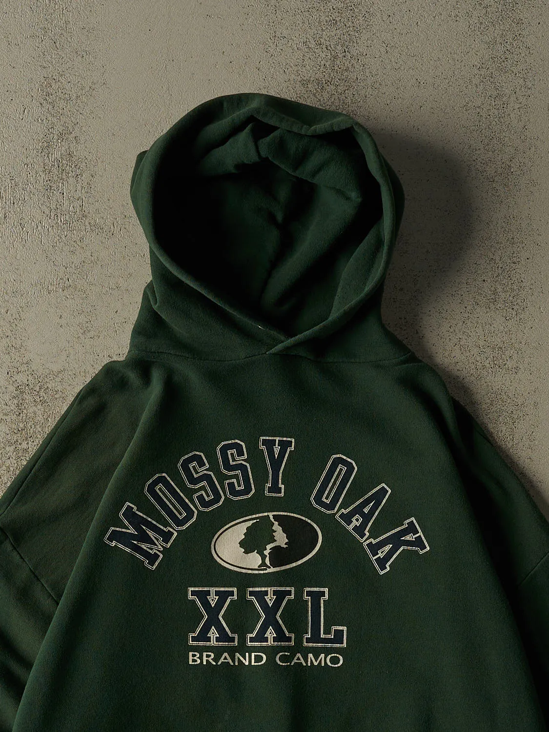 Vintage 90s Green Mossy Oak Hoodie (L/XL) sold by Rebalance Vintage product image thumbnail 3