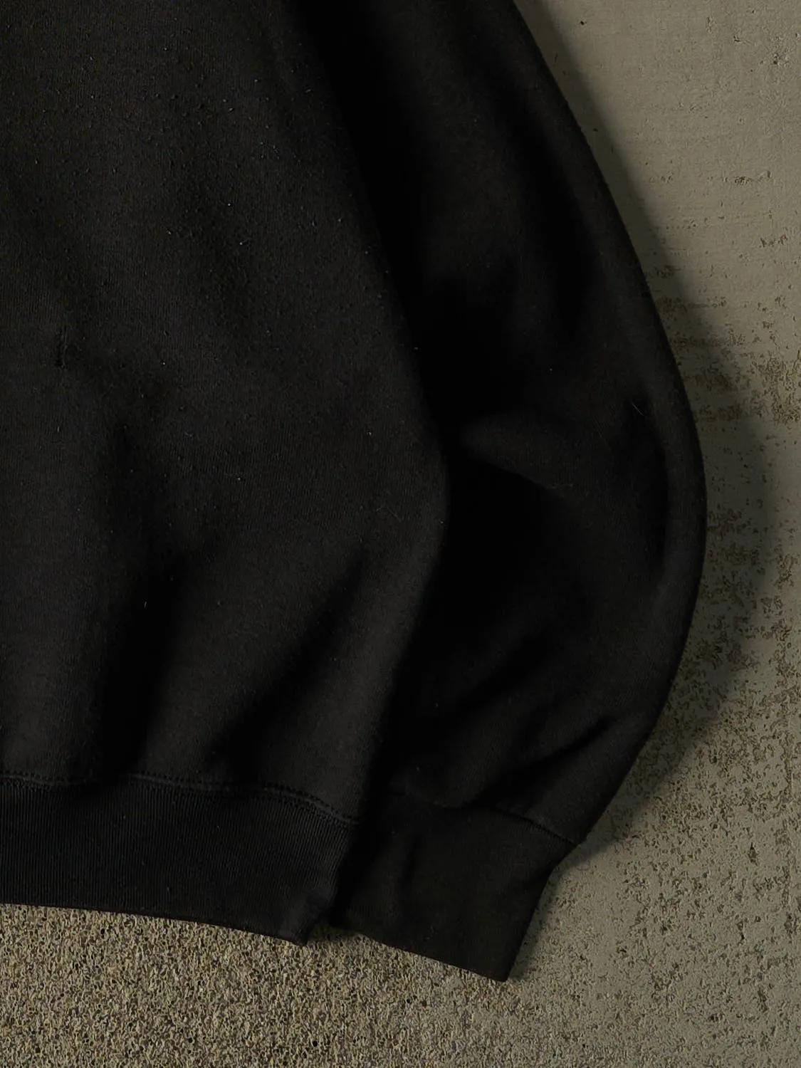 Vintage 90s Faded Black Blank Crewneck (L/XL) sold by Rebalance Vintage product image thumbnail 4