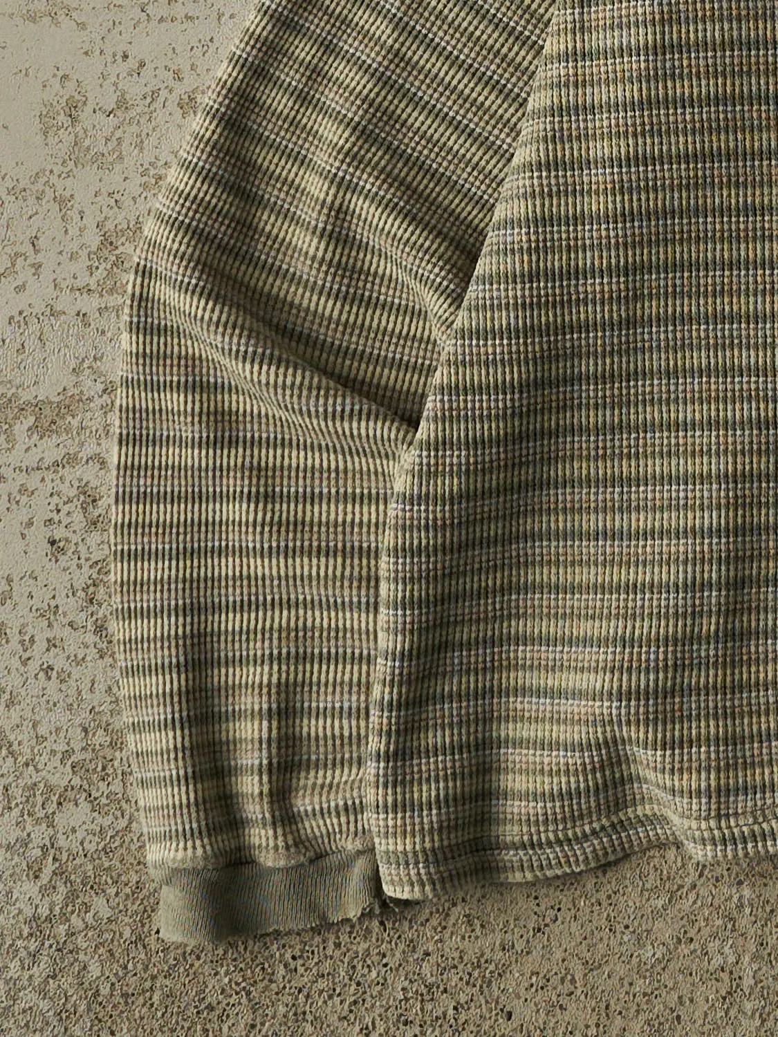 Vintage 90s Green Roots Thermal Long Sleeve (S/M) sold by Rebalance Vintage product image thumbnail 3