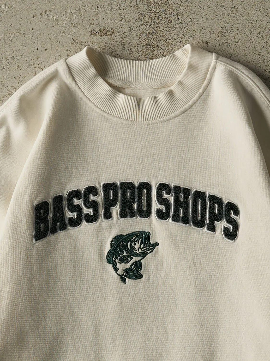 Vintage 90s Beige Bass Pro Shops Crewneck (S/M) sold by Rebalance Vintage product image thumbnail 2