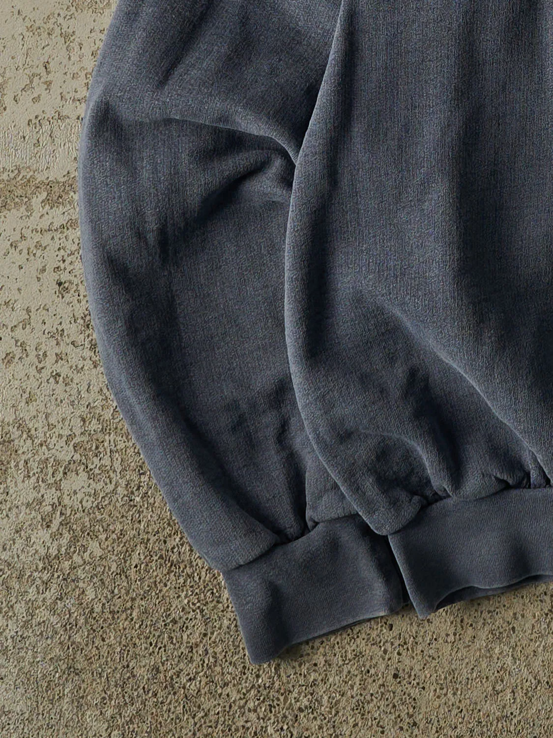 Vintage 90s Washed Blue Northern Elements Quarter Button Crewneck (L) sold by Rebalance Vintage product image thumbnail 3