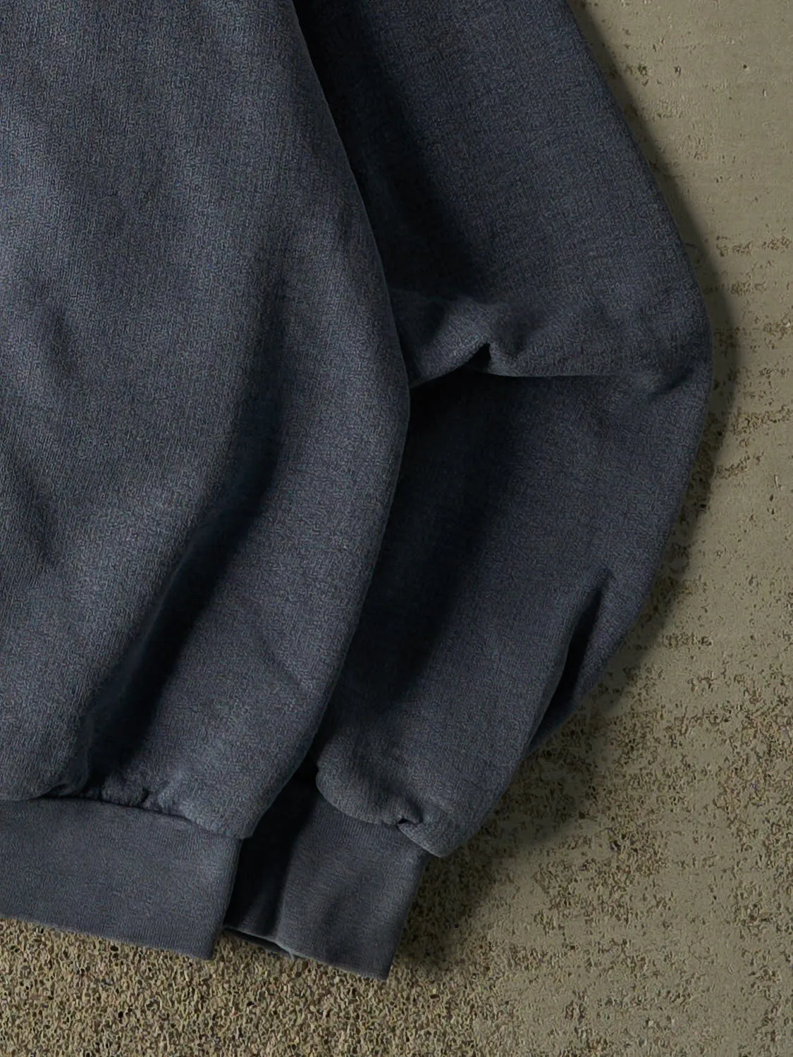Vintage 90s Washed Blue Northern Elements Quarter Button Crewneck (L) sold by Rebalance Vintage product image thumbnail 4