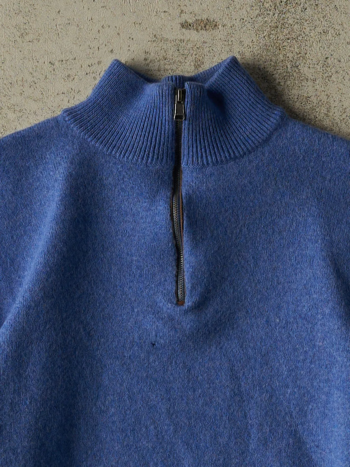 Vintage 90s Blue Polo Golf Quarter Zip Knit (XXS/XS) sold by Rebalance Vintage product image thumbnail 2