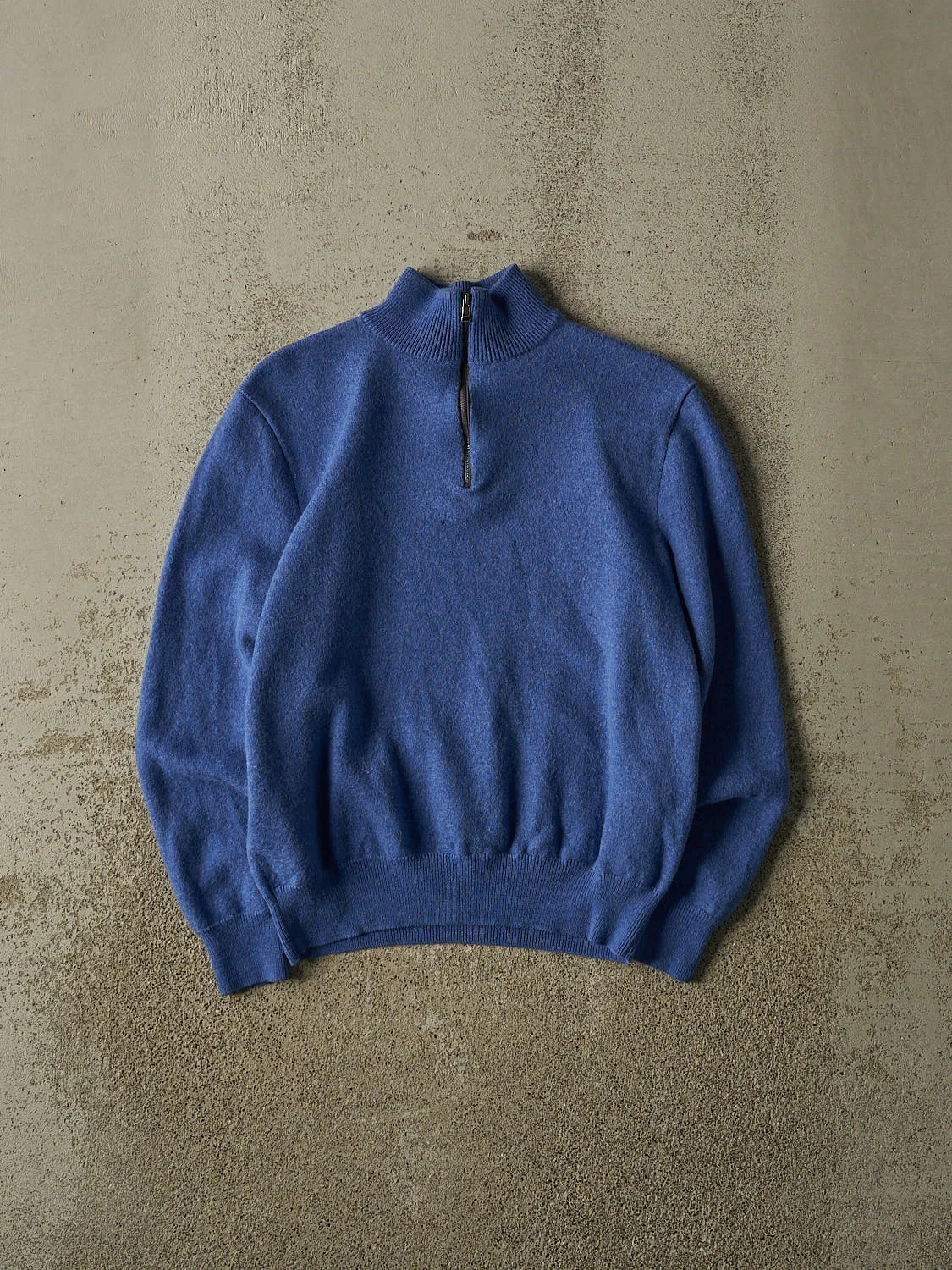 Vintage 90s Blue Polo Golf Quarter Zip Knit (XXS/XS) sold by Rebalance Vintage