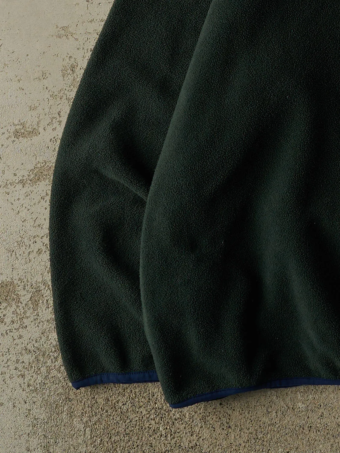 Vintage 90s Green Izod Quarter Zip Fleece (XL/XXL) sold by Rebalance Vintage product image thumbnail 3