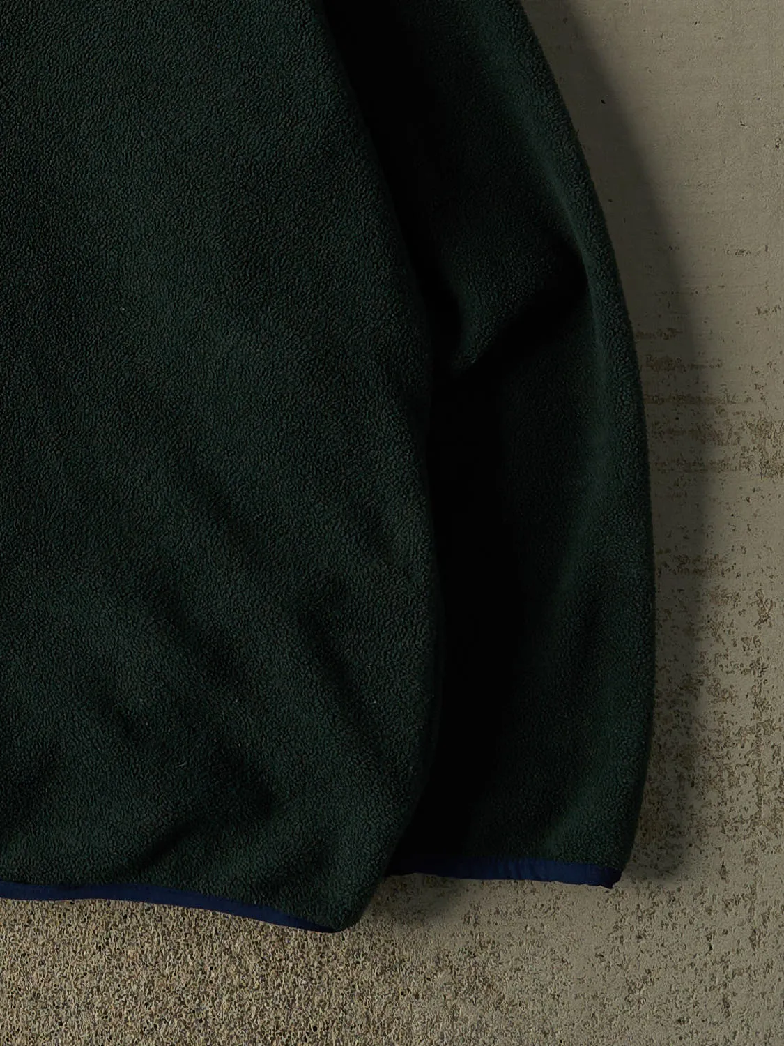Vintage 90s Green Izod Quarter Zip Fleece (XL/XXL) sold by Rebalance Vintage product image thumbnail 4