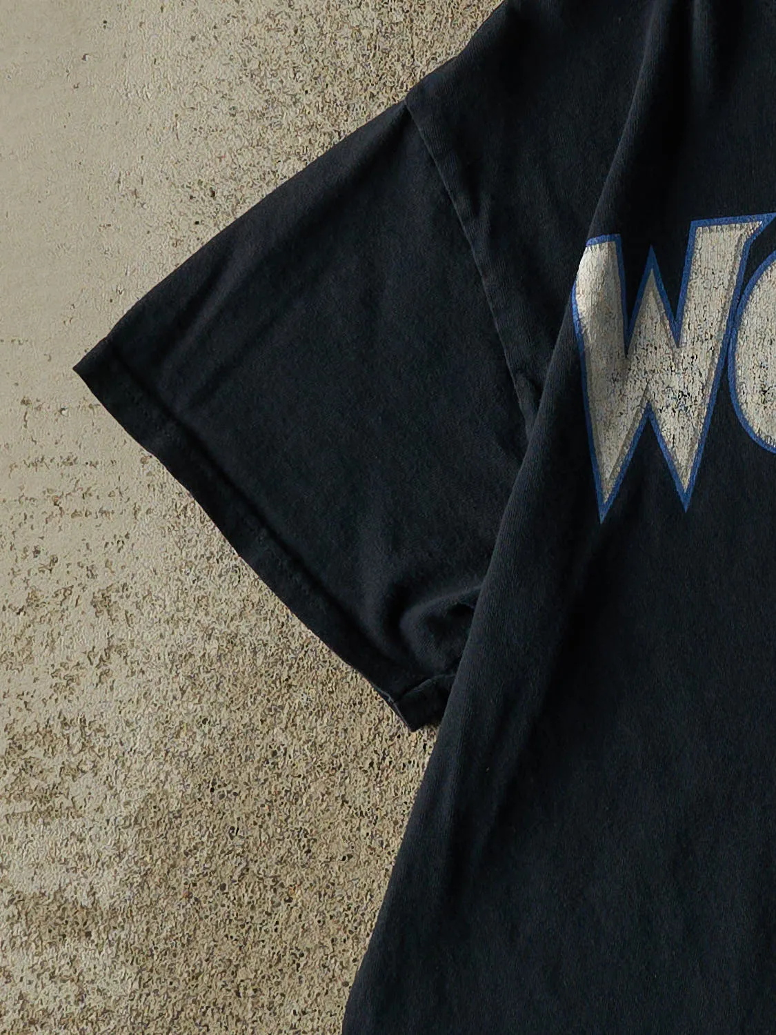 Vintage Y2K Navy Blue Minnesota Timberwolves Tee (S/M) sold by Rebalance Vintage product image thumbnail 3