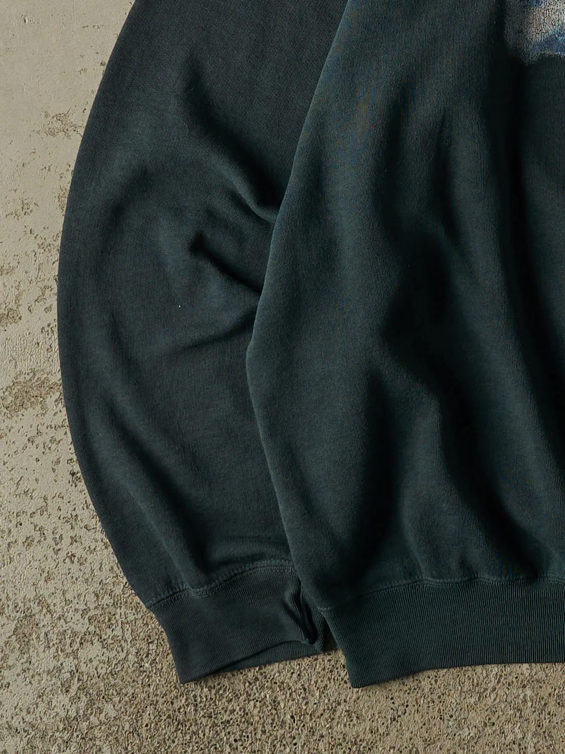 Vintage 90s Faded Green Fish Crewneck (XL/XXL) sold by Rebalance Vintage product image thumbnail 3