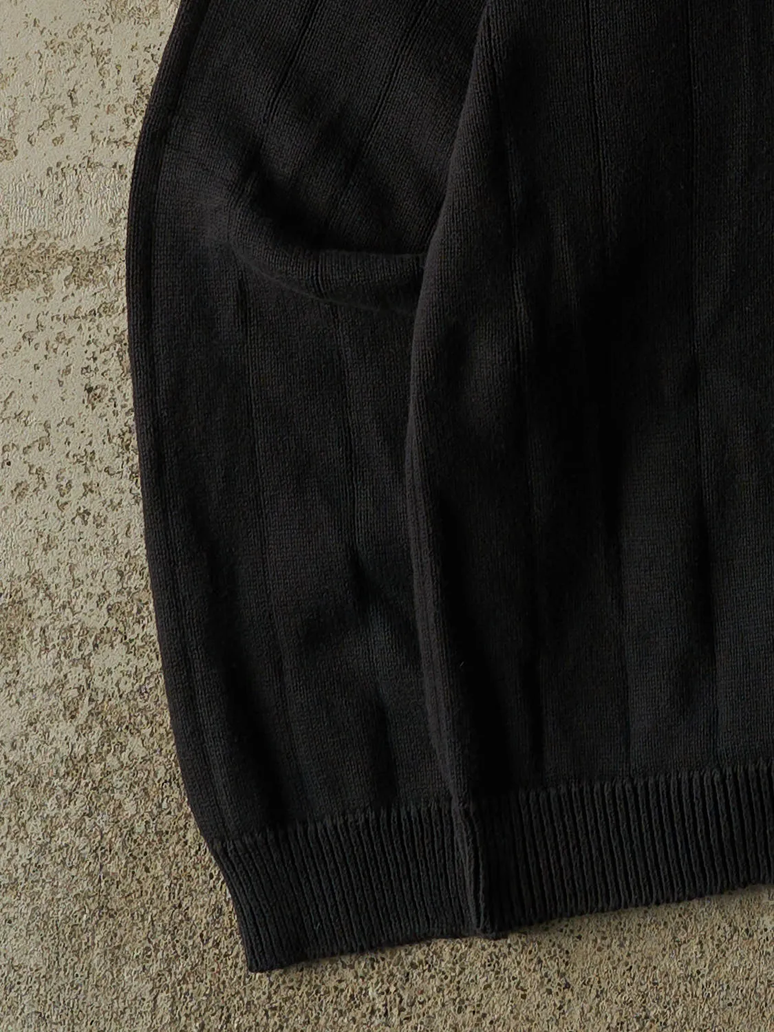 Vintage Y2K Black Chaps Embroidered Knit (L/XL) sold by Rebalance Vintage product image thumbnail 4